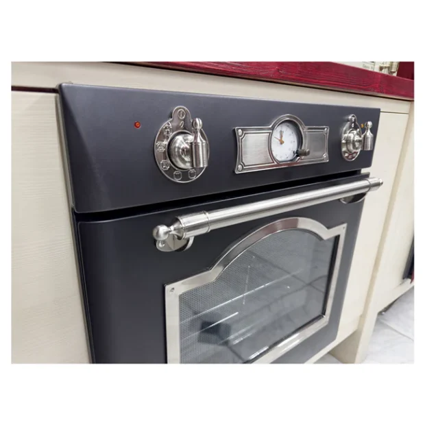 Empire 60cm Electric Oven (Black Silver) - Image 2